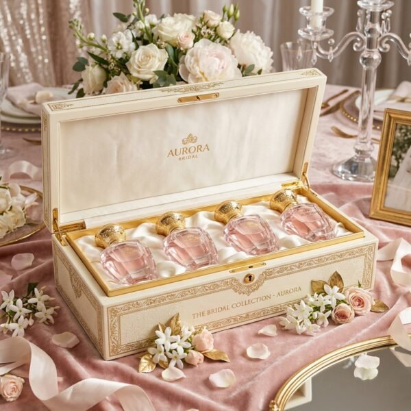 Zauq Bridal Extrait Wardrobe 6x15ml Luxury Wedding Fragrance Set